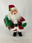 2009 Annalee 15" Classic Santa Christmas Decor Corduroy Suit with Tag 401209