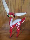 VINTAGE Big Eye CHRISTMAS   Rudolph DEER Reindeer 1950