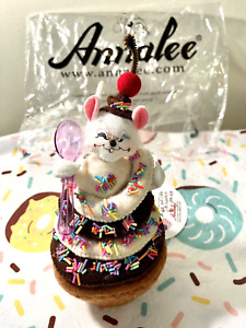 Annalee 2023 Exclusive But First, Ice Cream #29 Of 100 Purple Spoon Mouse
