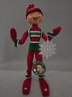Annalee 14" 2024 Snowflake Elf VIP Reward Customer Exclusive #4 of 86 Made. Rare