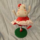 Annalee 12 Days of Christmas 8" Nine Ladies Dancing Hippo - 944813