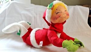 Annalee Santa  Boy Doll 23" Tall 1971 Christmas Decoration