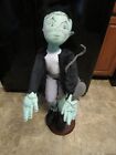 Vintage Annalee Frankenstein "Franky and Friend" 27" doll with stand
