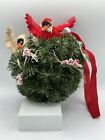 Annalee 8 Inch Kissing Ball With Cardinals Bag Tag Exclusive 178/250 Sold Out