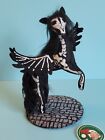 Annalee Doll AIA Exclusive 10in Dark Phantom Pegasus Horse 860523