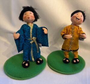 Annalee Mobilitee Dolls, 1999 Japanese Free-standing Wired Dolls, Pre-Owned