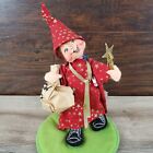 Vintage 1997 Annalee 7” Halloween Wiz Kid Costume Doll Wizard Trick or  Treater