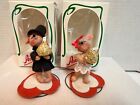 ANNALEE HERSHEY'S VALENTINE BOY AND GIRL MOUSE  WITH BOX USA