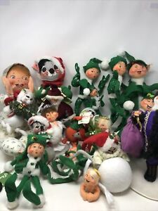 Vintage Annalee Doll lot of 21
