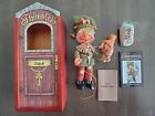 Annalee Halloween Harvest 7" Thimble Doll PATCH Scarecrow Maker with STITCH box