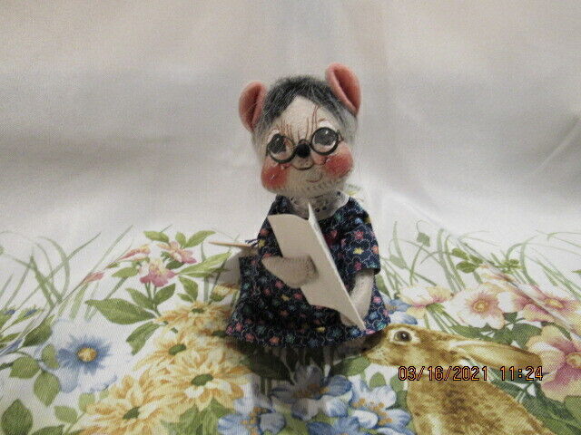 ANNALEE 1999 7" GRANNY GRANDMA MOUSE MWT