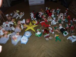 annalee dolls Christmas ornaments Lot of over 50