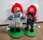 Annalee Doll Raggedy Ann & Andy Exclusive SET 250 Limited Edition RARE MINT
