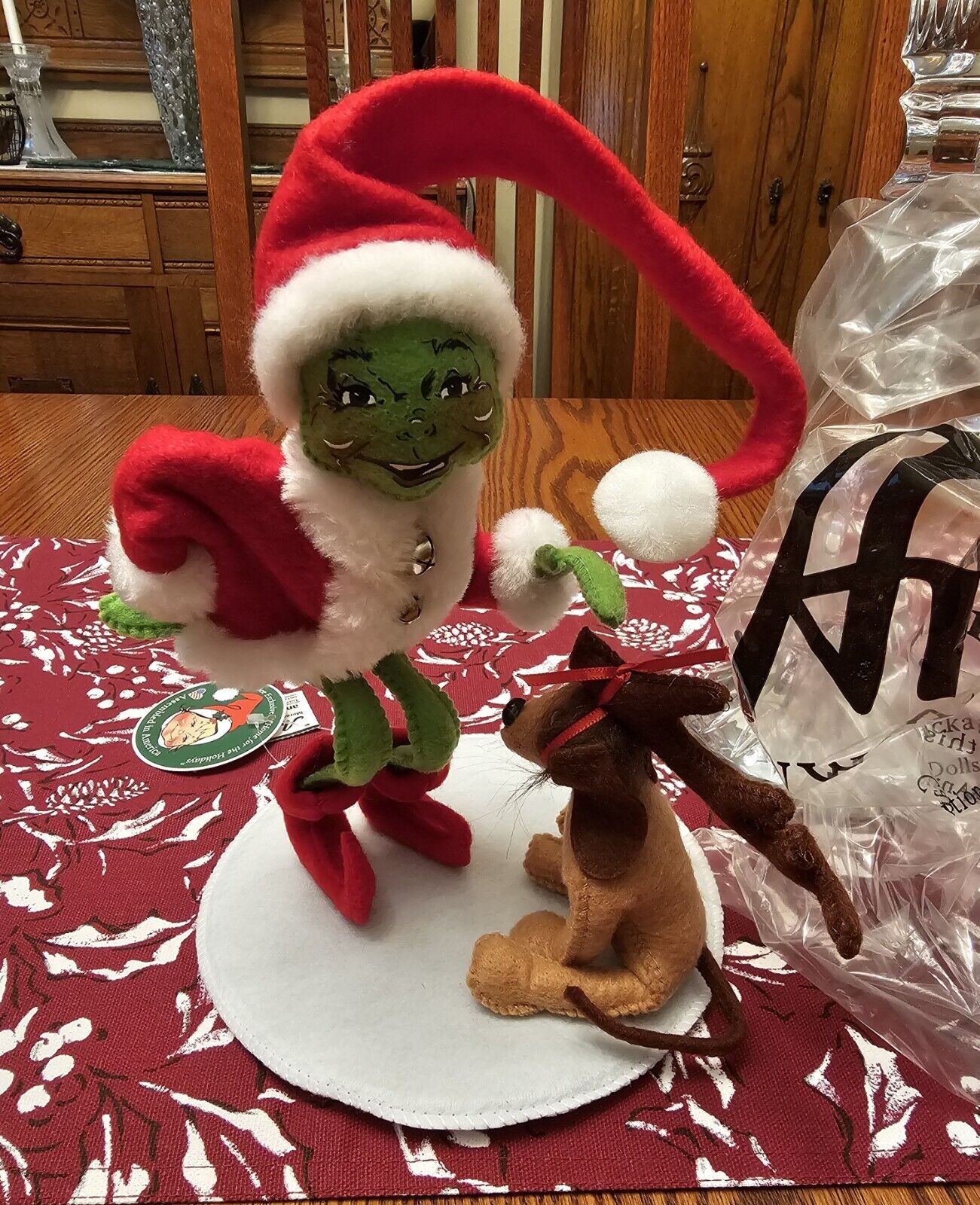 Annalee 9" You Really Are a Heel Grinch Mint Limited Edition Exclusive Christmas