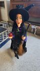Annalee Retired Rare 24" X-Large Halloween Witch w/ Apple & Broom