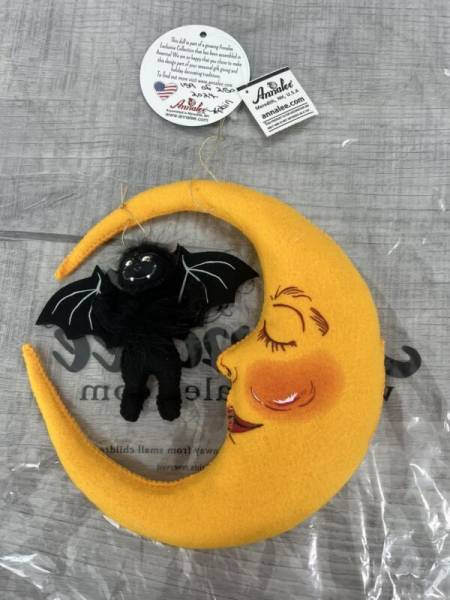 Annalee 7" Moonlight Mystique 2024 Limited Edition Sold Out Moon Bat Halloween