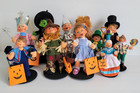 Annalee Dolls Lot Of 11 Wizard Of Oz Series- Dorothy, Glinda, Wicked Witch, Kids