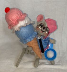 Annalee 2015 Assembled in America “Ice Cream Mouse” Limited Edition Collectors