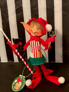 NEW Exclusive Annalee 9" Workshop Artist Pixie 862319 Rare Christmas Elf