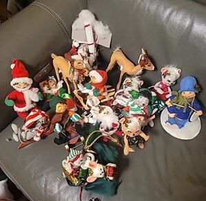 Vintage Annalee Huge Lot Of 18