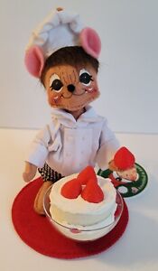 Annalee Doll Assembled In America Exclusive 6in Strawberry Shortcake Chef 851322