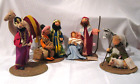 Vintage Annalee Nativity Set 1990 JosephMary & Baby -3 Kings-Shepherd & Animals