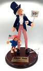 Annalee 14" Uncle Sam with 5" Child  965292 July 4th Vote America 1992