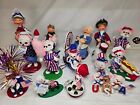 Annalee 14 mixed lot 4th July Independence summer themed Doll 3-12” open box tag