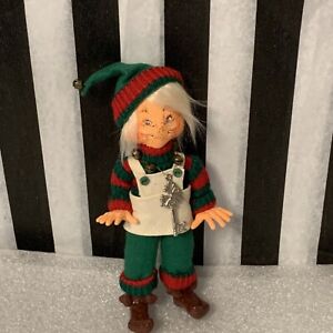 Annalee 6" Santa Helper Elf Thimbles  968503 Employee Exclusive Never Produced