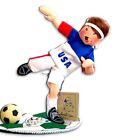 Annalee USA Soccer 94 Player Doll Boy Kicking Ball Goal Football Fan Gift 10 In