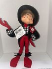 Annalee 9in Classy Elf With Coat-Lot of 7. Mint-New with Tags