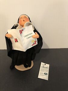 Vintage Annalee Singing Woman Girl Nun Doll 10”