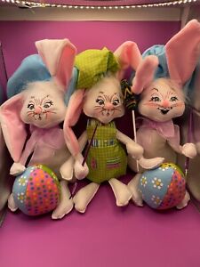 Annalee Easter Dolls - lot of 8