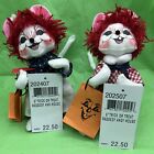 AnnaLee Trick or Treat Raggedy Andy And Ann Mouse Halloween 2007 #202407  202507