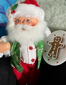 2022 Annalee ~ Christmas ~ 9" ~ "Cookies & Milk Santa"~  NWT