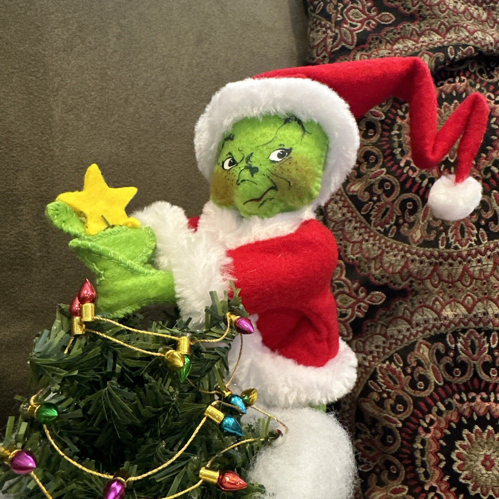NEW 2024 ANNALEE GRINCH YOU’RE A VILE ONE 9” DOLL CHRISTMAS LE /500 SOLD OUT!!!