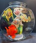 1990s Annalee Dolls Under the Sea Glass Fish Bowl Wire Doll Mobilitee