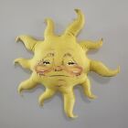 New ListingVintage 81' Annalee Dolls Rare Lg SUN 22" Double Sided Painted Face Pillow HTF