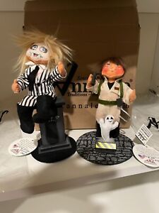 Annalee Exclusive Pair:  Beetlejuice & Something Strange