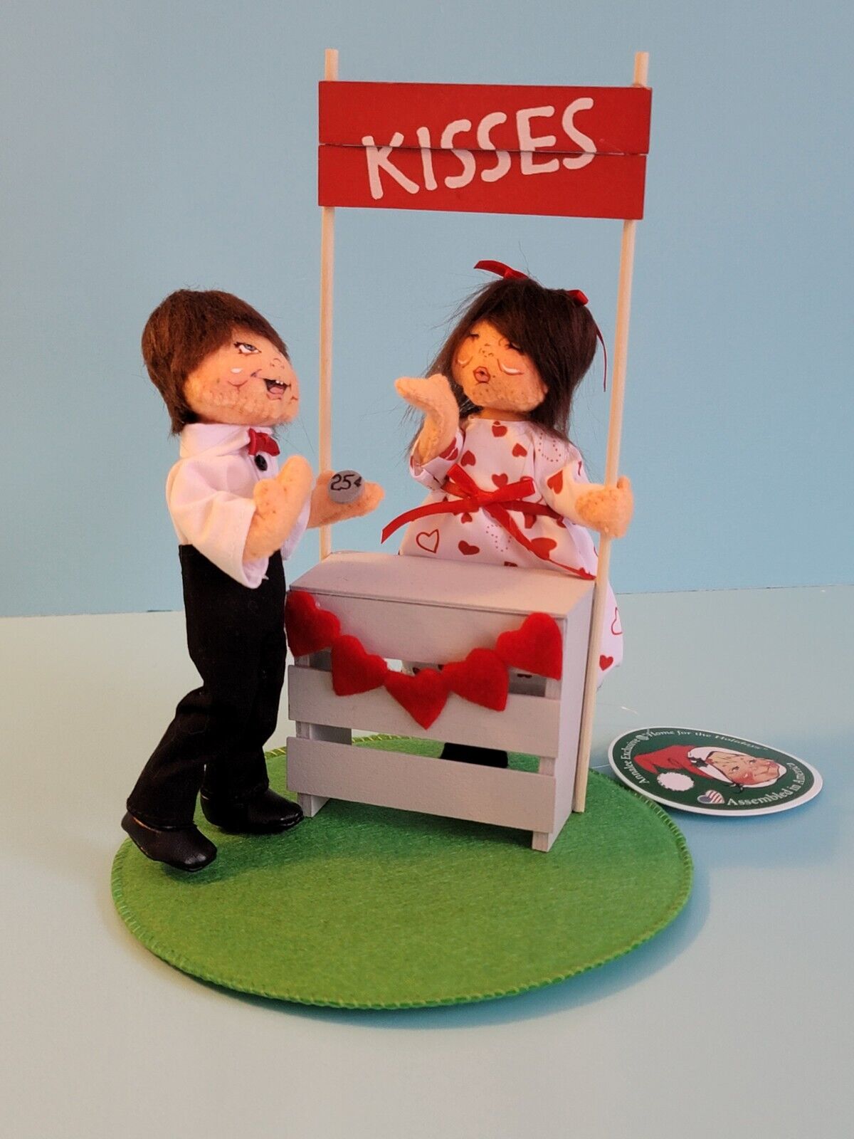 Annalee Doll Assembled In America Exclusive 6in Kisses 25 Cents Kissing Booth