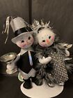 Annalee 10” Snow Couple Exclusive SOLD OUT Snowman #862921 New Years