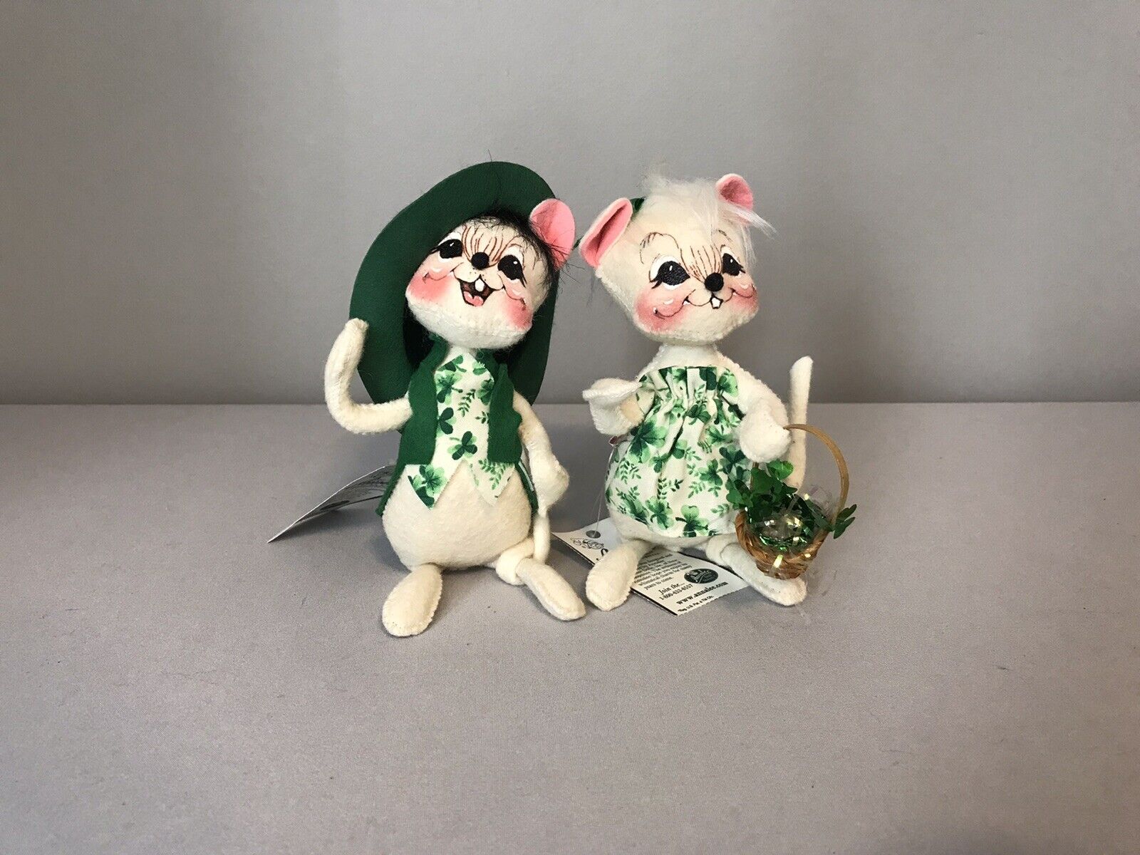 annalee st patricks day mouse