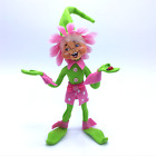 Annalee 2021 Flower Blossom Elf with Ladybug 9" Green Spring Easter Doll MINT