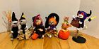 Assorted Annalee Halloween Mouse Dolls 5 to 7" Tall Good Condition