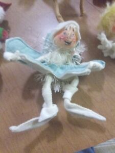 HANG. Vintage 1955 Annalee 8" Frosty Elf. Clean And Ready To Hang.