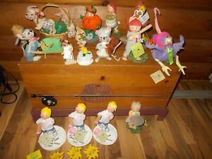Annalee Doll Society Halloween Easter Summer Kids chicken  Rooster hairdresser
