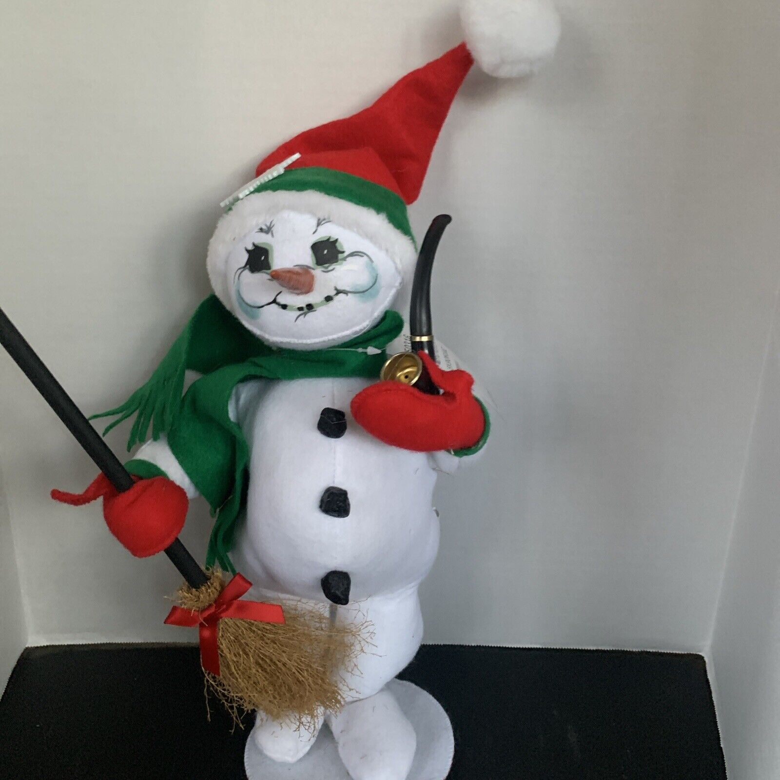 Annalee 2016 Christmas 15" Snowflake Snowman with Bloom & Pip #550316 NWT