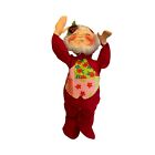 Annalee Doll Christmas Smiling Santa’s Helper /Elf 1973 Vintage 18”