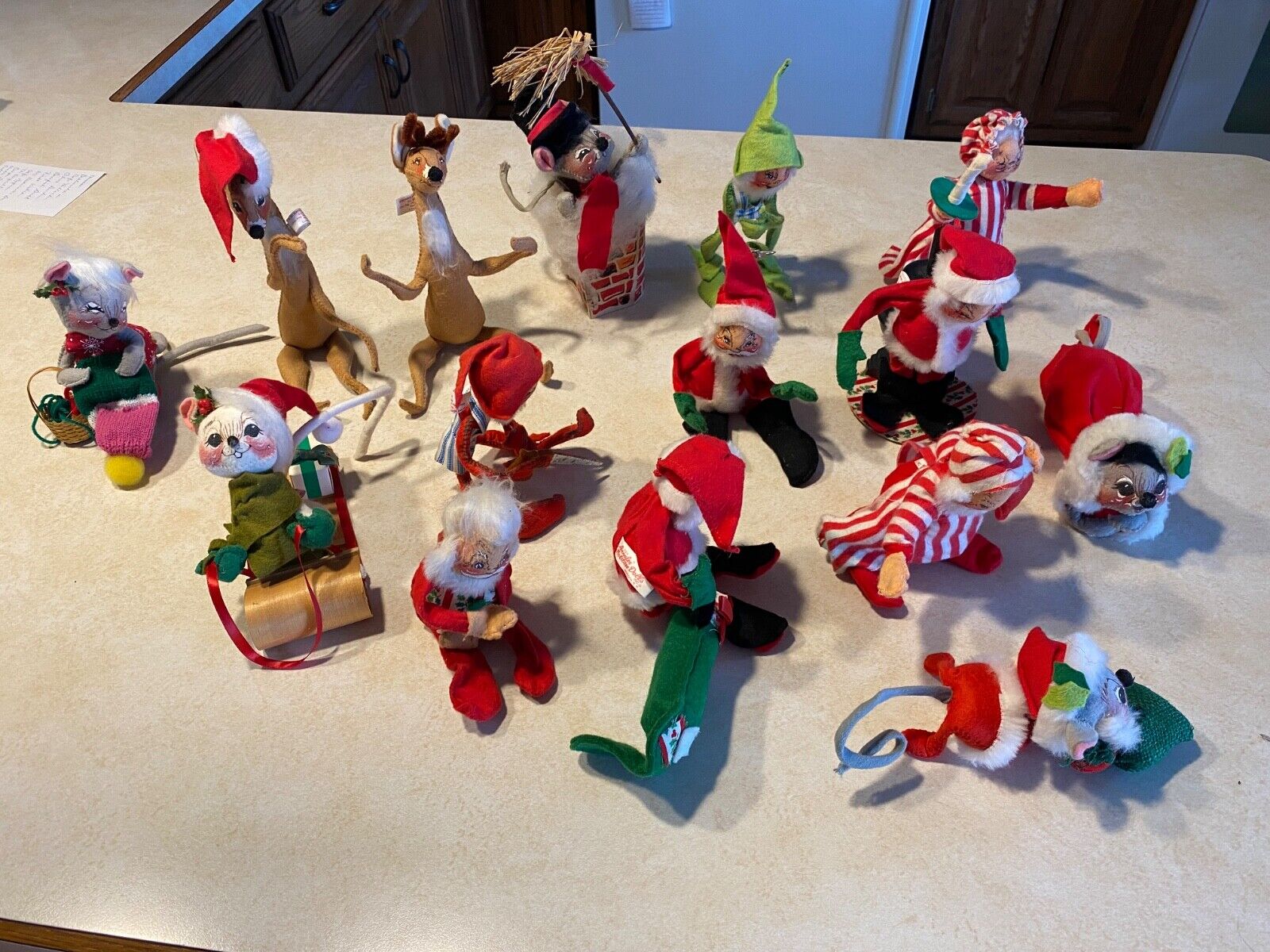 VTG annalee mobilitee dolls 1955-  1966. lot of 15