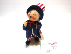 ANNALEE DOLLS 2000 7" PATRIOTIC 4TH OF JULY BOY MWT SUE COFFEE EXCLUSIVE ???